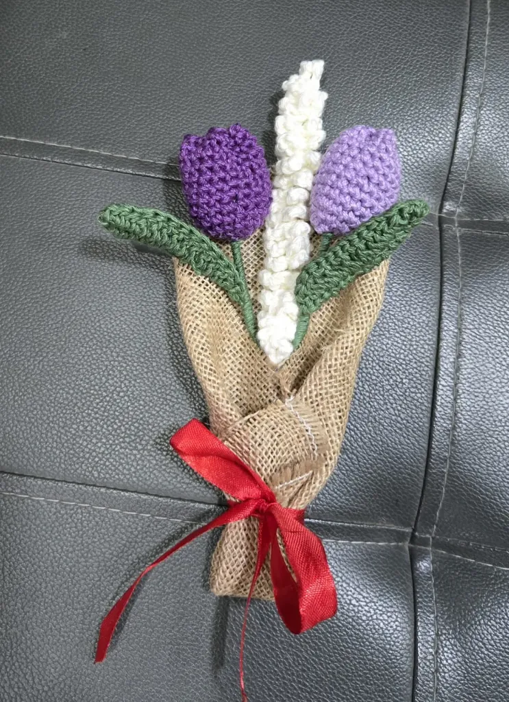 Mini Tulip & Orchid Bouquet