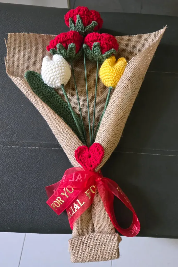 Rose and Tulip Bouquet